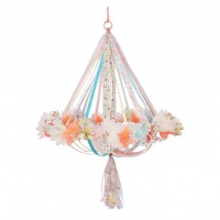 Liberty Print Floral Fabric Chandelier By Meri Meri